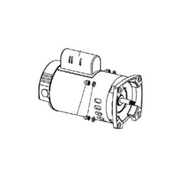 Pentair 354817S 3hp 1-Phase TEFC 208-230V