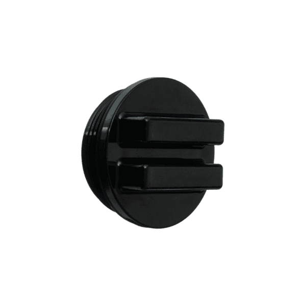 Hayward SP1022CBLK Drain Plug with O-Ring, Threaded 1 1-2", Black